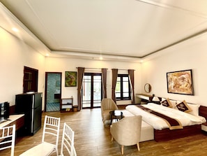 Familienapartment | Schreibtisch, schallisolierte Zimmer, kostenloses WLAN, Bettwäsche