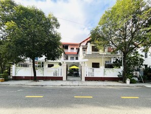 Fassade der Unterkunft