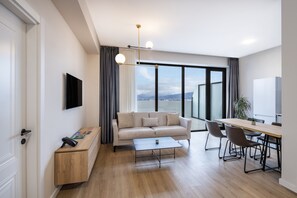 Suite, 2 Bedrooms | Living area - STEPS Batumi  Hotel & Suites (Batumi)