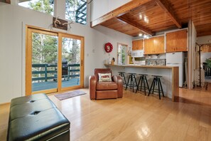 Interior - Newly Renovated Ski Chalet nestled in the woods NEXT to Bear Mountain Slopes! (Big Bear)
