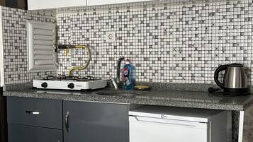 Studio Ălite, fumeurs, vue ville | Cuisine privĂ©e | Mini rĂ©frigĂ©rateur, cafetiĂšre/bouilloire