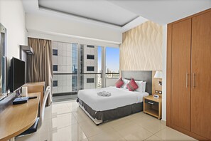 2 sovrum, värdeförvaringsskåp på rummet och strykjärn/strykbräda