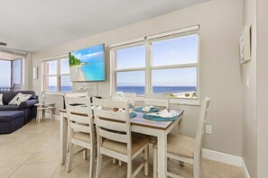 Apartment, 2 Bedrooms | Dining - Beach Villas # 506-250 Estero Blvd 2 Bedroom Apts by RedAwning (Fort Myers Beach)