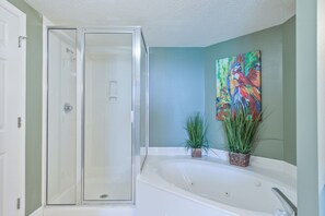 Shower, towels