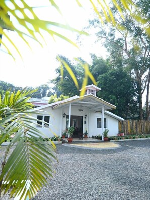 Façade de l’hébergement