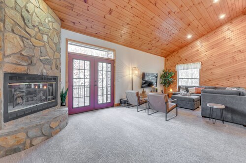 Mtn-view Waynesville Home Near Trout Stocked Creek