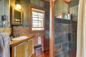 Apartment (0 Bedroom) | Interior - Rustic Eco-cabin Llano River Getaway on 68 Acres! (Mason)