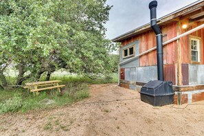 Apartment (0 Bedroom) | Interior - Rustic Eco-cabin Llano River Getaway on 68 Acres! (Mason)