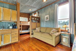 Apartment (0 Bedroom) | Interior - Rustic Eco-cabin Llano River Getaway on 68 Acres! (Mason)