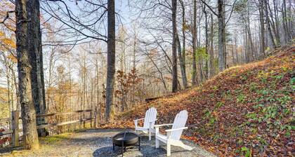 Pet-friendly Cabin w/ Fire Pit in Spruce Pine!