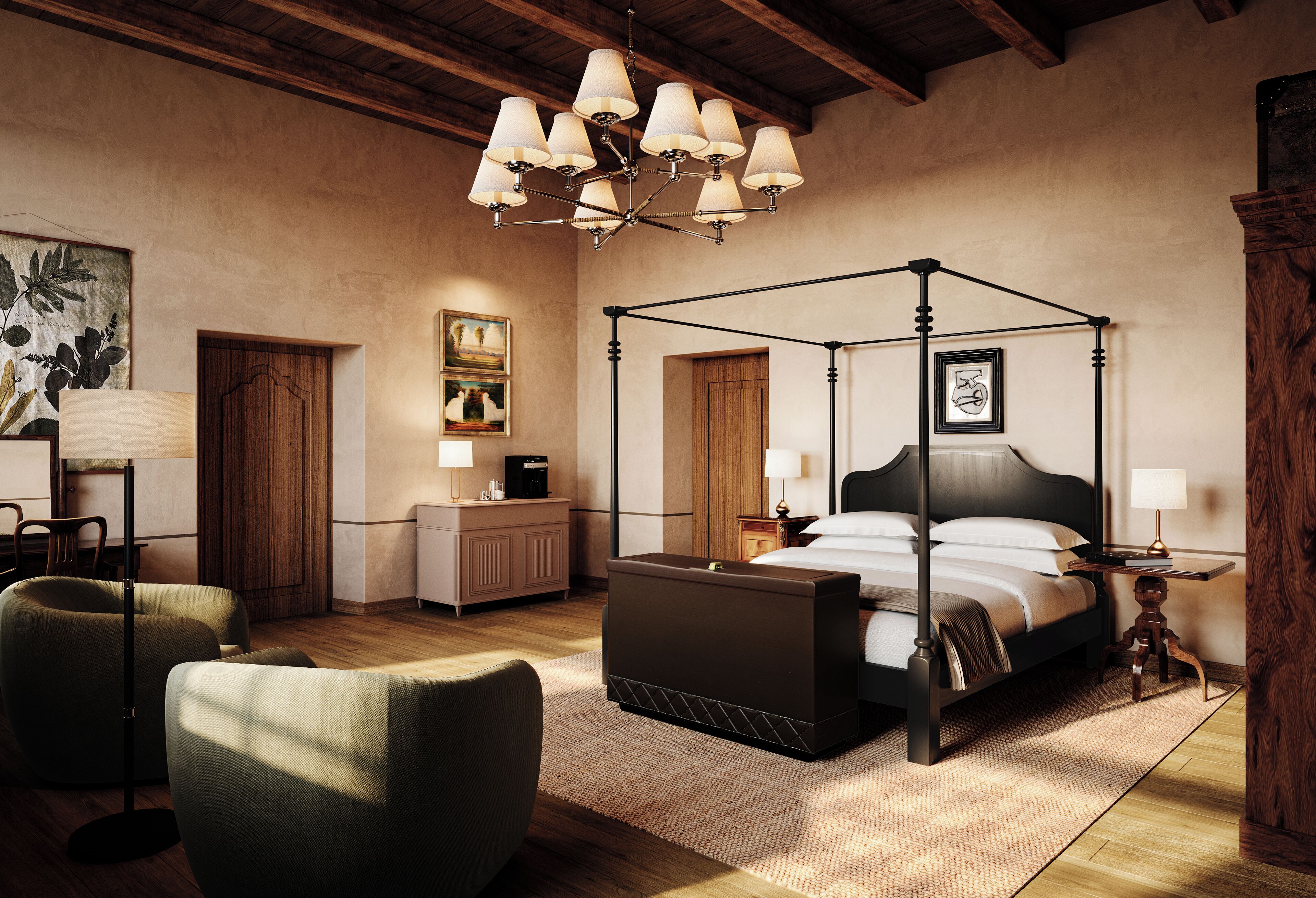 Manor House Deluxe Room | Individualmente decorados, individualmente mobiliados, Wi-Fi de cortesia