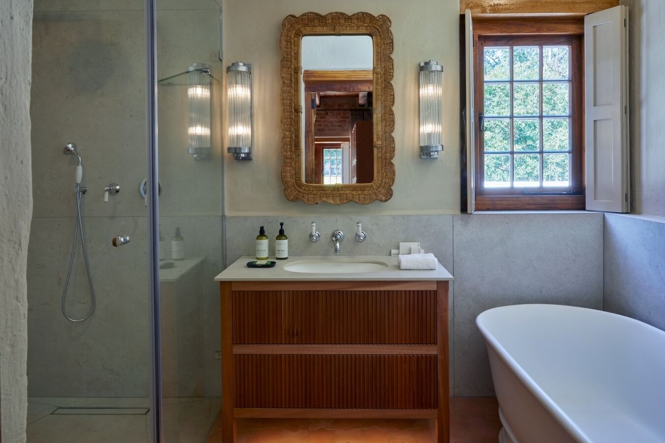 Jonkershuis Luxury Room | Baño