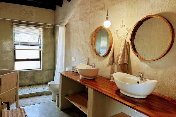 Deluxe-Ferienhaus | Badezimmer