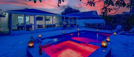 Piscine chauffée