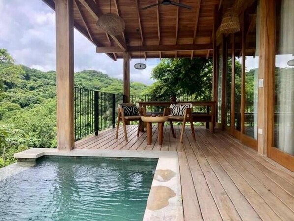 Pool - Luxury Tropical boho house (Cobano)