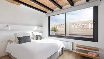 2 chambres, fer et planche à repasser, lit parapluie, Wi-Fi gratuit