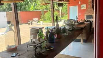 Opções para refeição ao ar livre