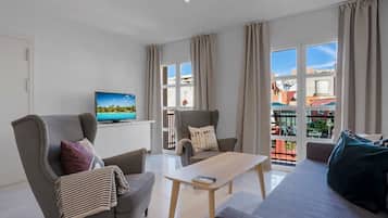 Smart-tv en een kantoor