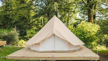 Deluxe Tent | 1 bedroom, premium bedding, blackout drapes, iron/ironing board