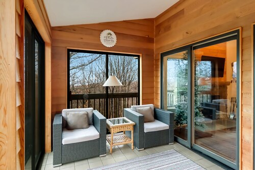 Relax by Torch Lake, just a quick 18-min drive away