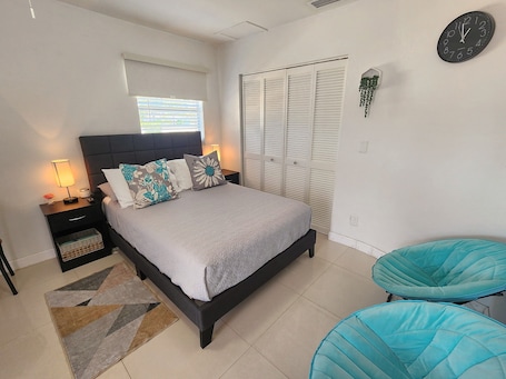 1 chambre, Wi-Fi gratuit, draps fournis. Nuevo y Confortable Estudio