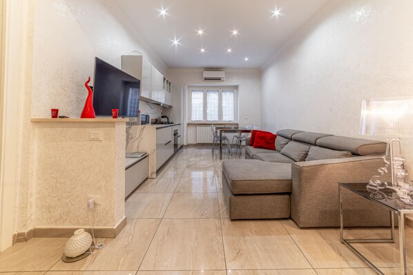 Living area - Casa Caterina (Rome)