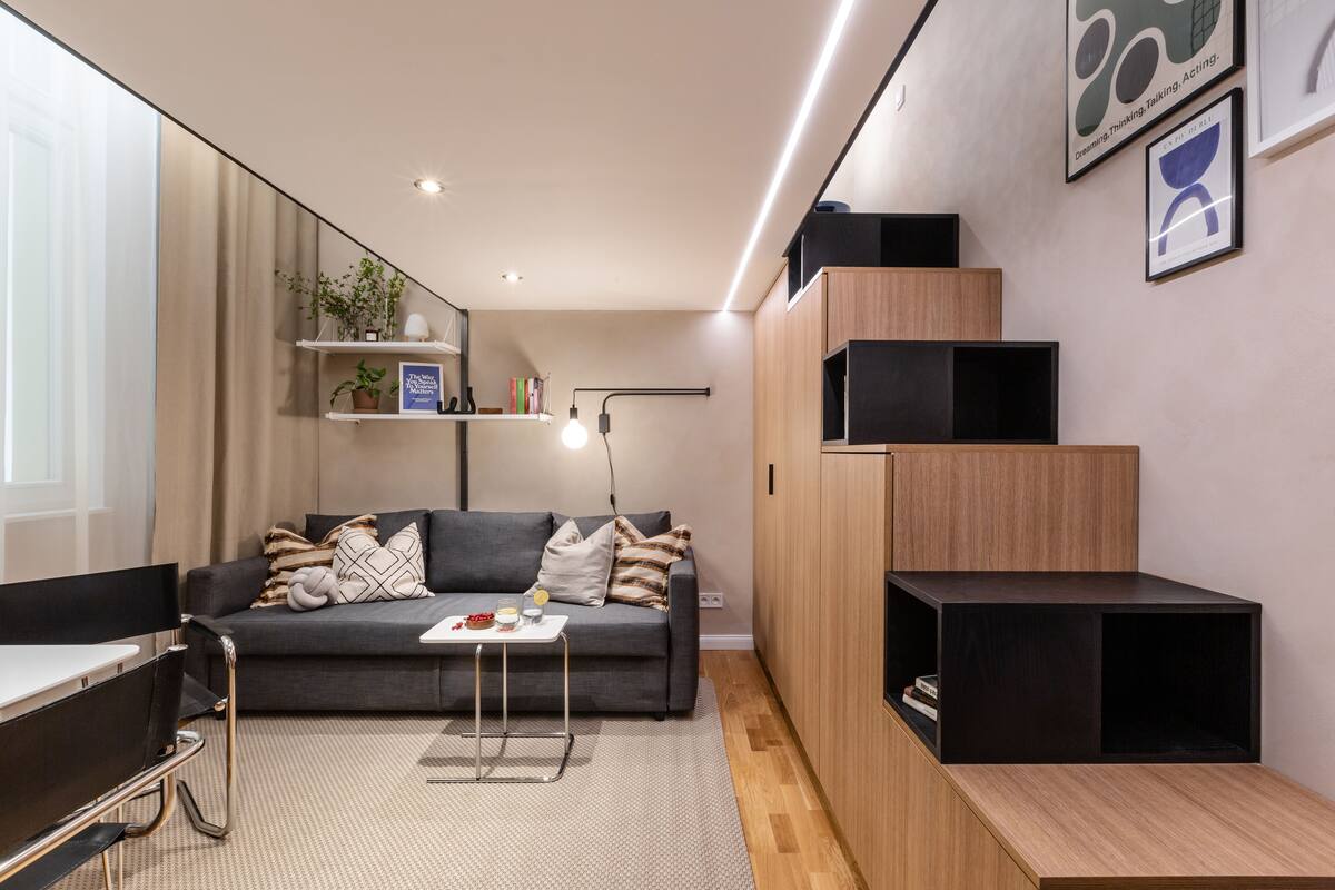 Studio, 1 Queen Bed with Sofa bed, Non Smoking