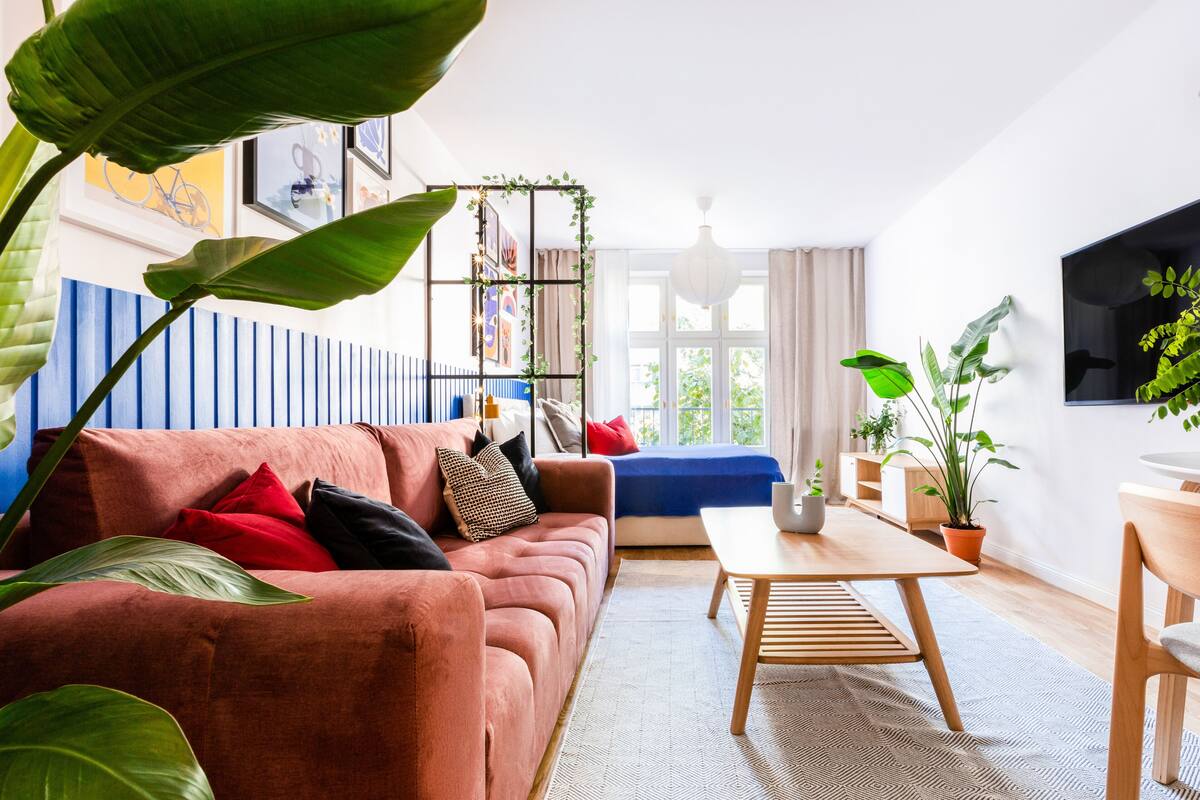 Studio, 1 Queen Bed with Sofa bed, Non Smoking