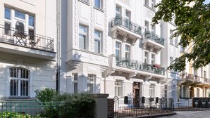 Overnatningsstedets facade