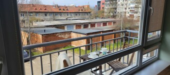 Home-spirit apartment with a panoramic window in the heart of Klaipėda!