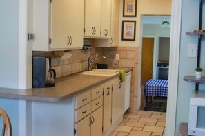 Fridge, microwave, oven, stovetop - Historic 5-bedroom home, near Greenfield Village (Dearborn)