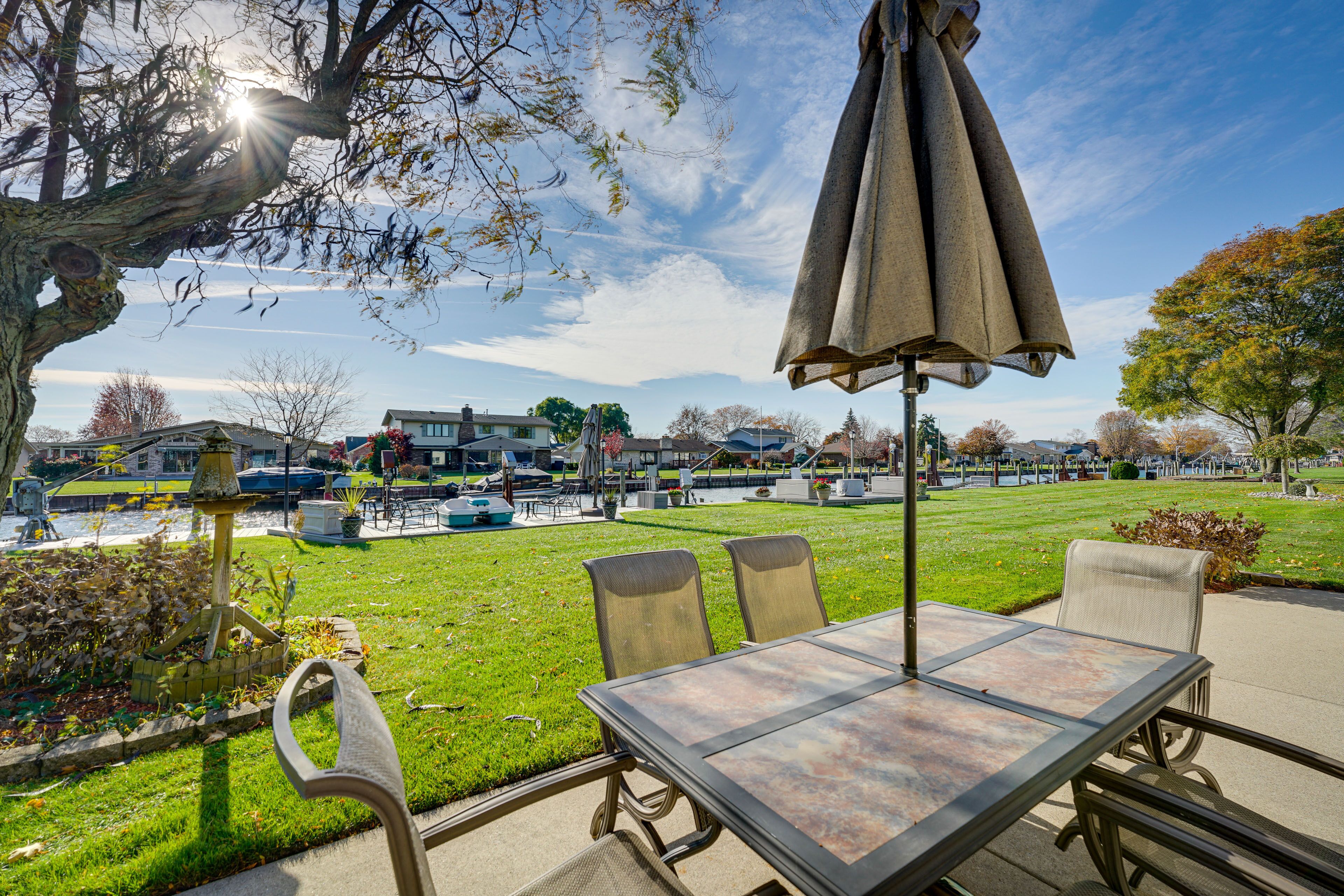 Canal-Front Clay Township Gem: Boat & Jet Ski Lift