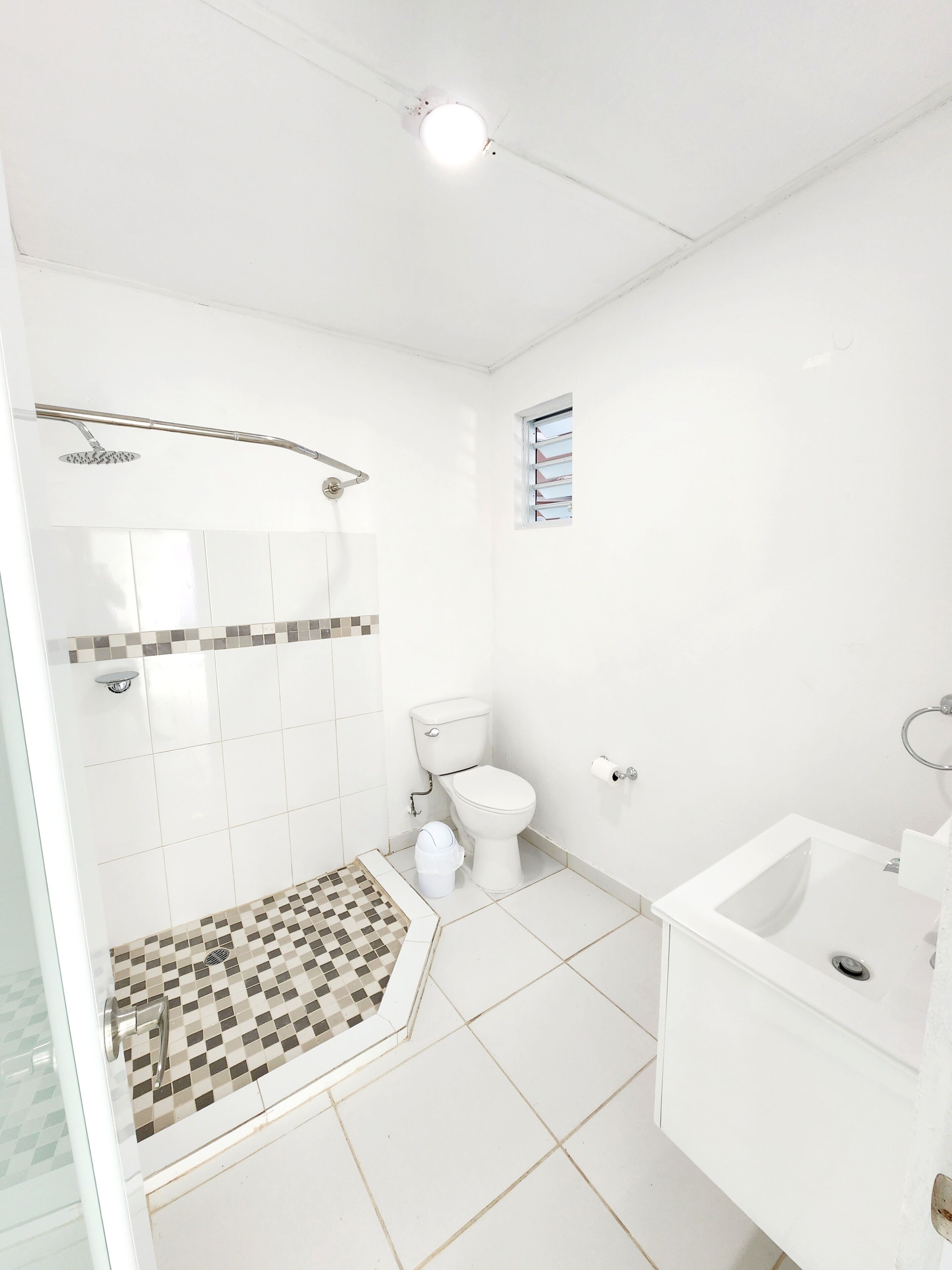 Towels, soap, toilet paper