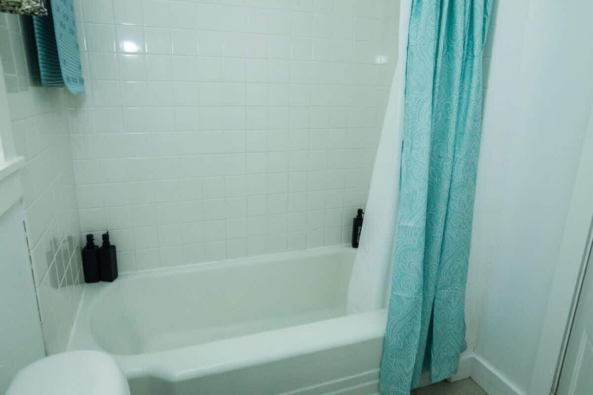 Hair dryer, shampoo