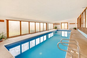 A heated pool - Historic Wisconsin Retreat on 26-Acre Property! (Plain)