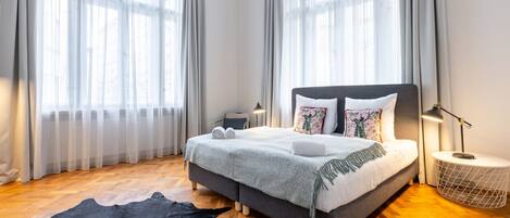 1 Schlafzimmer, Bügeleisen/Bügelbrett, kostenloses WLAN, Bettwäsche