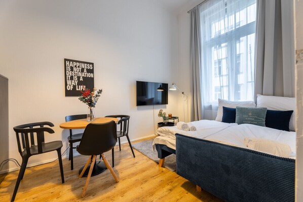 1 sovrum, strykjärn/strykbräda, gratis wi-fi och sängkläder
