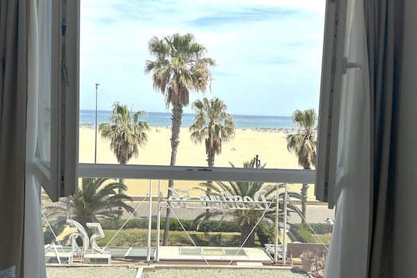 Suite estudio, vistas al mar | Decoración individual, mobiliario individual, wifi gratis y ropa de cama