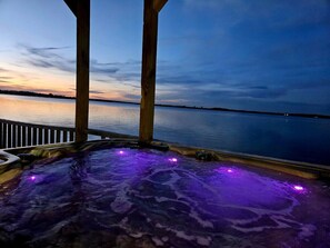 Idromassaggio all'aperto