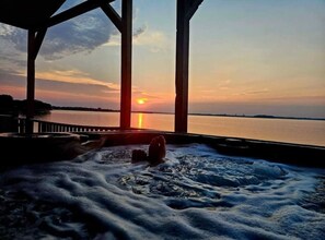 Idromassaggio all'aperto