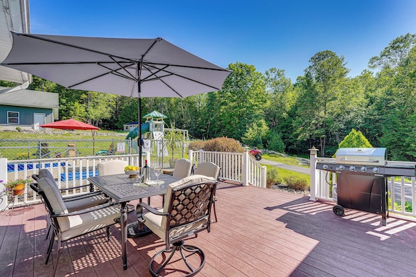 Furnished Deck | Outdoor Dining | Gas Grill | Private Pool | Swingset