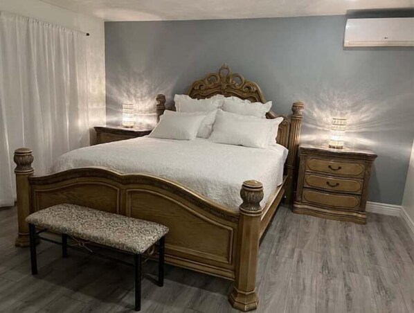 4 habitaciones, tabla de planchar con plancha y wifi gratis