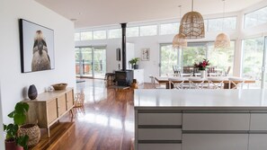Interior - River House - idyllic riverside and beach location (Kennett River)