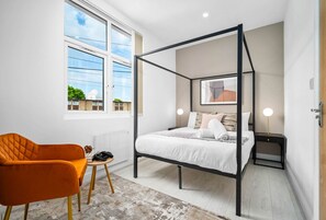 1 Schlafzimmer, Bügeleisen/Bügelbrett, kostenloses WLAN, Bettwäsche