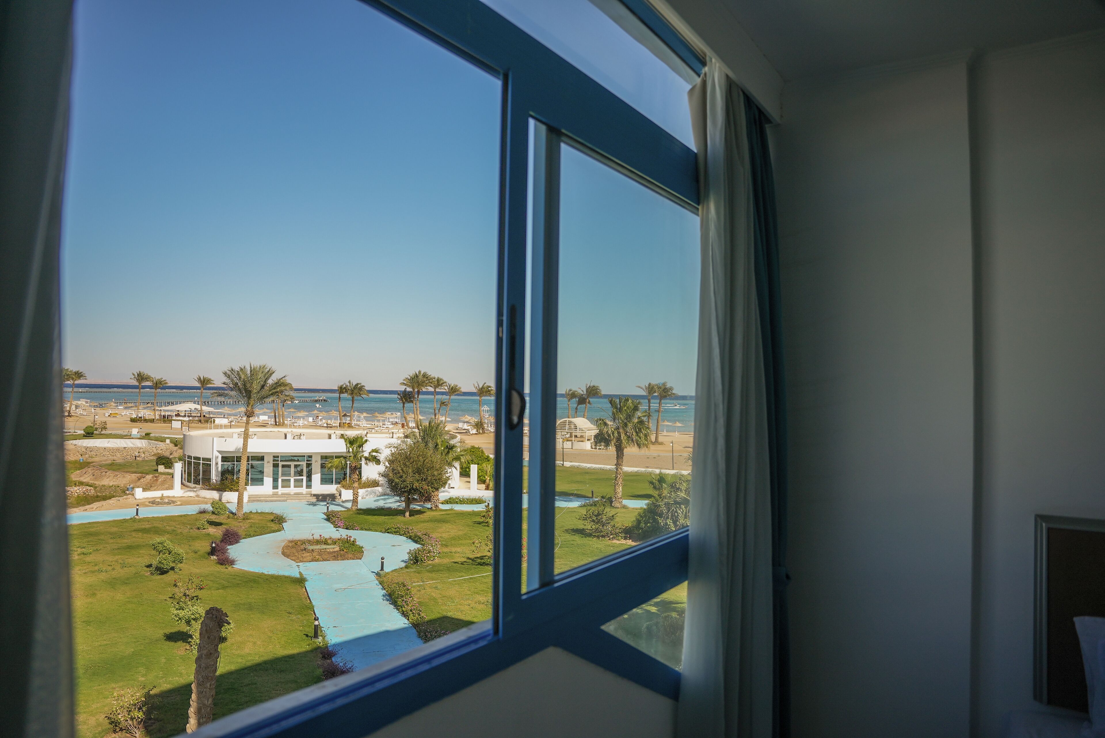 Chambre Standard Double ou avec lits jumeaux, vue mer