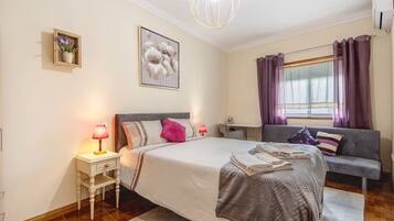 Vila | Setrika/meja setrika, Wi-Fi gratis, dan seprai linen