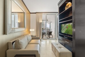 클래식 펜트하우스 | 거실 공간