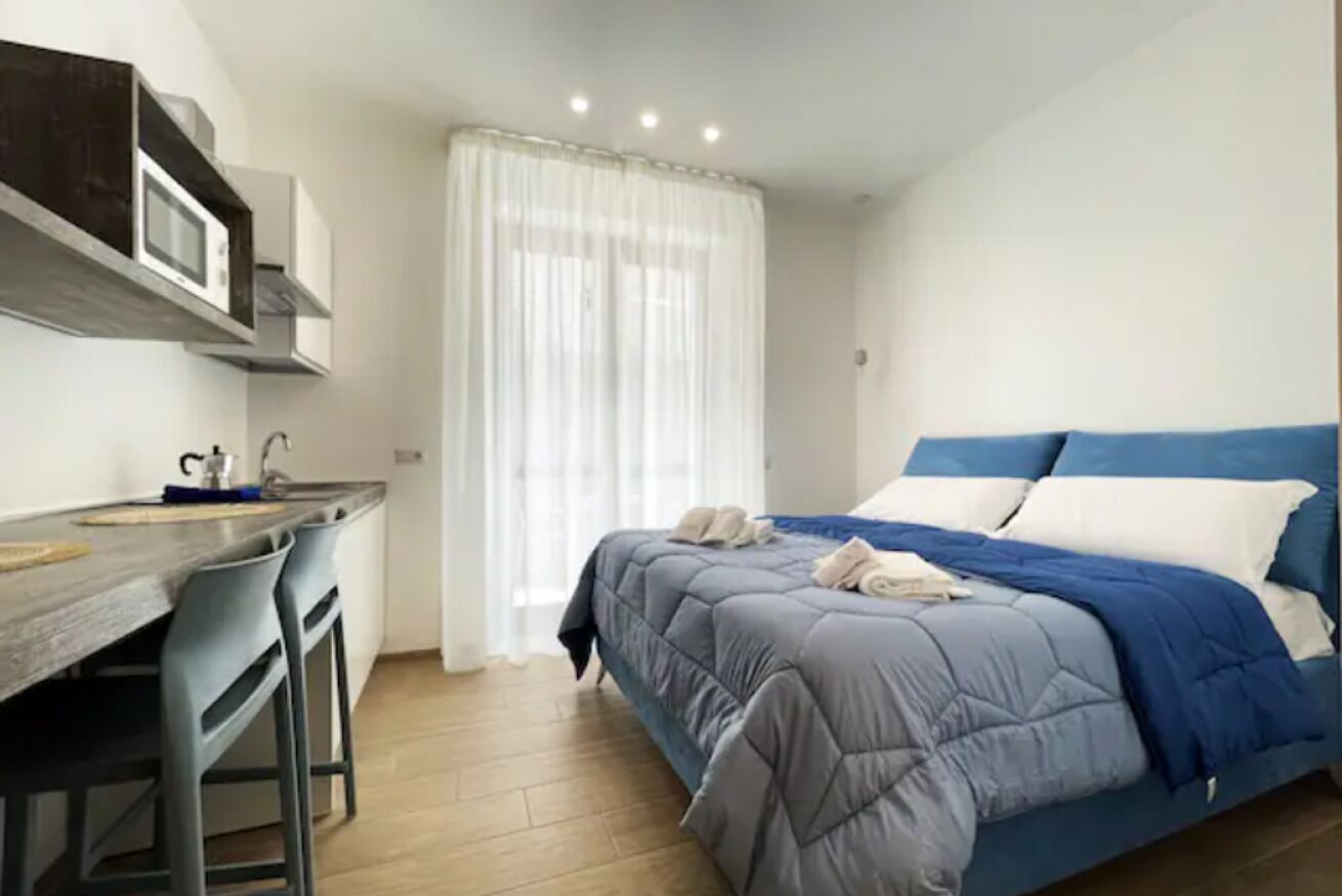 1 slaapkamer, een bureau, een strijkplank/strijkijzer, gratis wifi