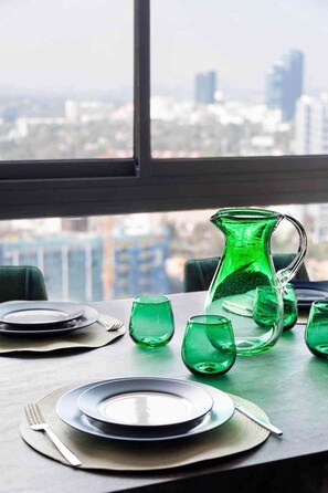 Dining - Beautiful design in Polanco, 2 rooms (Ciudad de México)