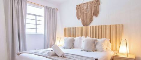 2 bedrooms, iron/ironing board, travel crib, WiFi